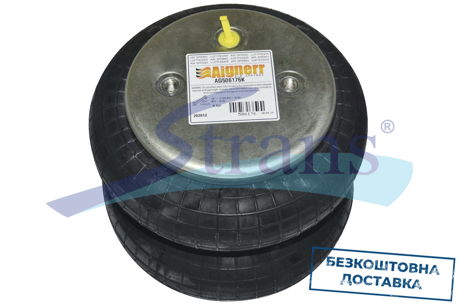 Пневмоподушка Ag506176K Schmitz, Ror 1/4